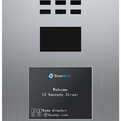 DoorBird portique vidéo SIP avec module clavier & display D21DKV